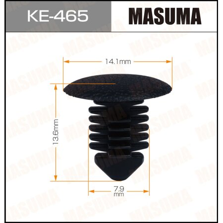 Retainer clip Masuma plastic, KE-465