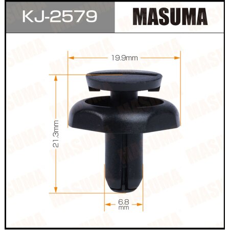 Retainer clip Masuma plastic, KJ-2579