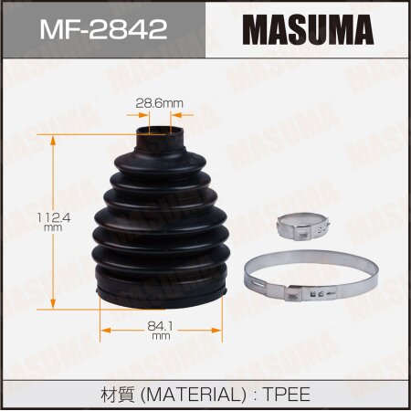 CV Joint boot Masuma (plastic), MF-2842