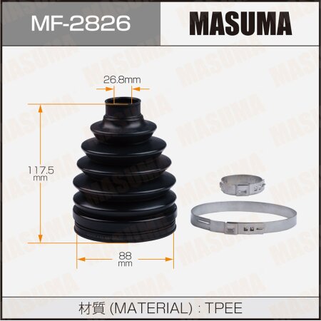 CV Joint boot Masuma (plastic), MF-2826