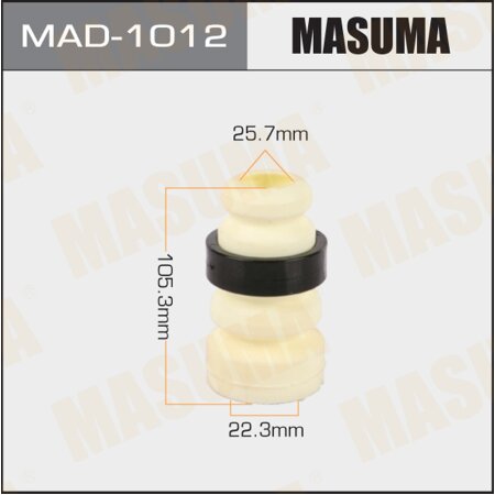 Shock absorber bump stop Masuma, 22.3x25.7x105.3, MAD-1012