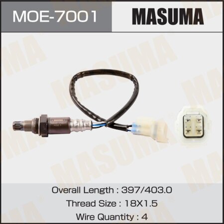 Air-fuel ratio sensor Masuma, MOE-7001
