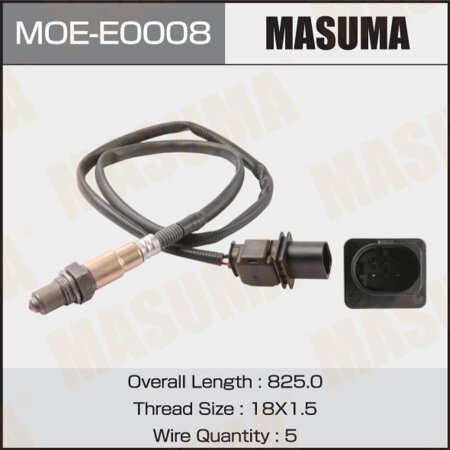 Oxygen sensor Masuma, MOE-E0008