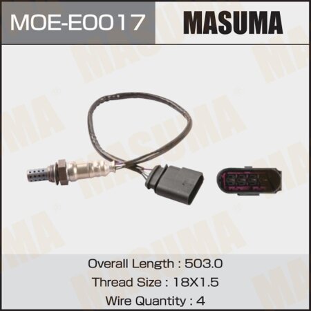 Oxygen sensor Masuma, MOE-E0017