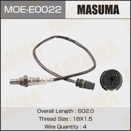 Oxygen sensor Masuma, MOE-E0022