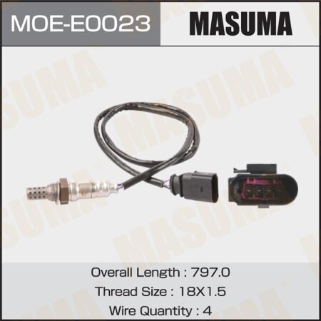 Oxygen sensor Masuma, MOE-E0023
