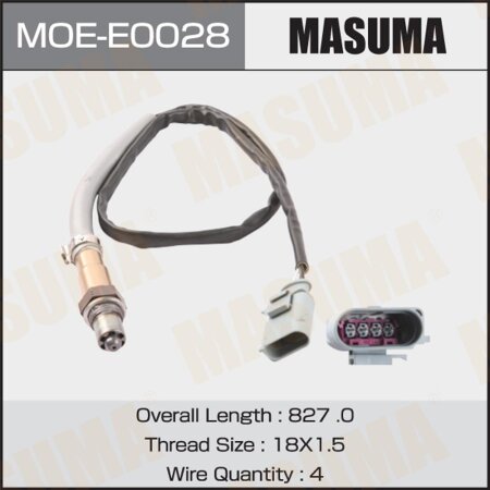 Oxygen sensor Masuma, MOE-E0028