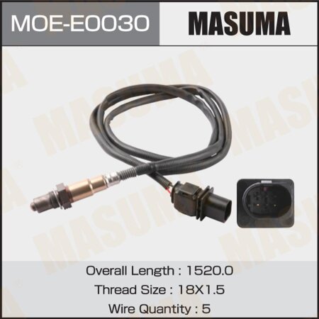 Oxygen sensor Masuma, MOE-E0030