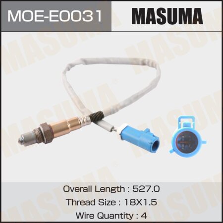 Oxygen sensor Masuma, MOE-E0031