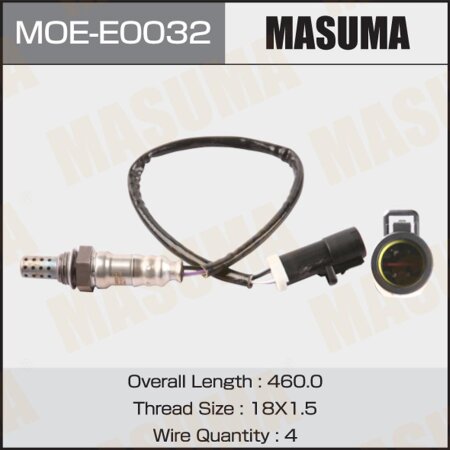 Oxygen sensor Masuma, MOE-E0032