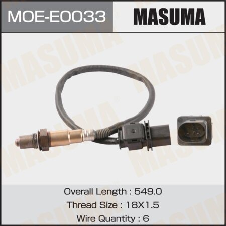 Oxygen sensor Masuma, MOE-E0033