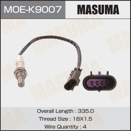 Oxygen sensor Masuma, MOE-K9007