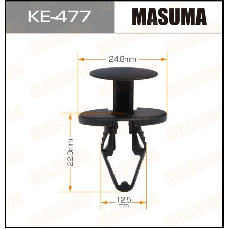 Retainer clip Masuma plastic, KE-477