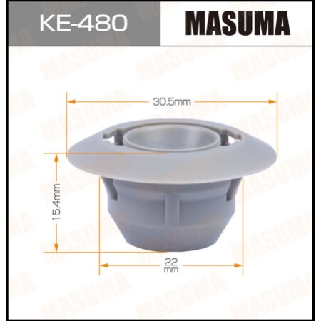 Retainer clip Masuma plastic, KE-480