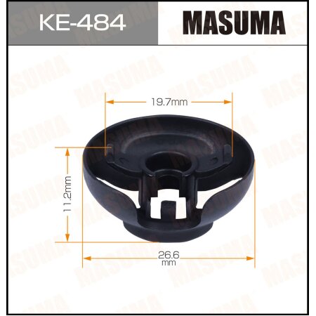 Retainer clip Masuma plastic, KE-484