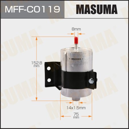 Fuel filter Masuma, MFF-C0119
