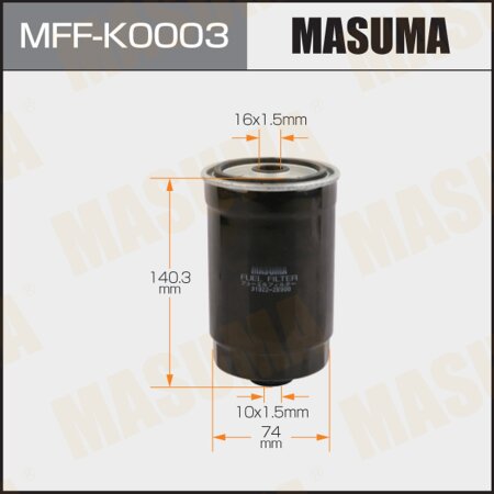Fuel filter Masuma, MFF-K0003