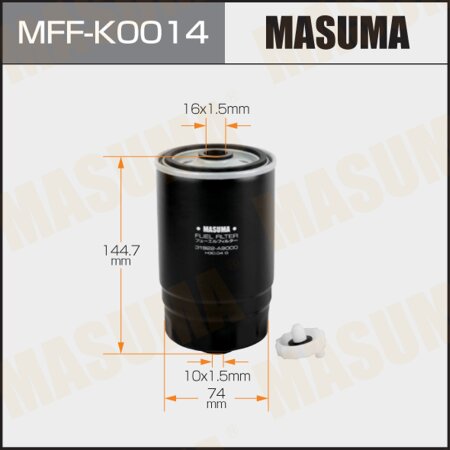 Fuel filter Masuma, MFF-K0014