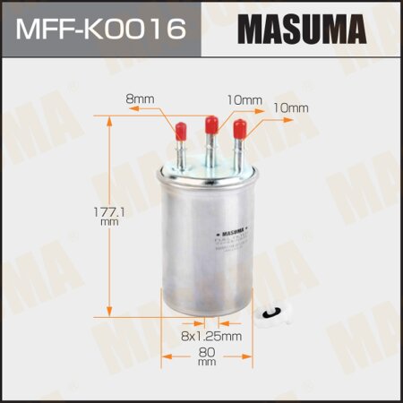 Fuel filter Masuma, MFF-K0016