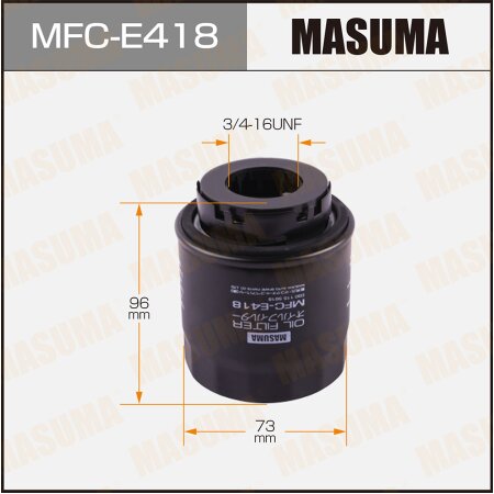 Oil filter Masuma, MFC-E418