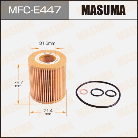 Oil filter Masuma, MFC-E447