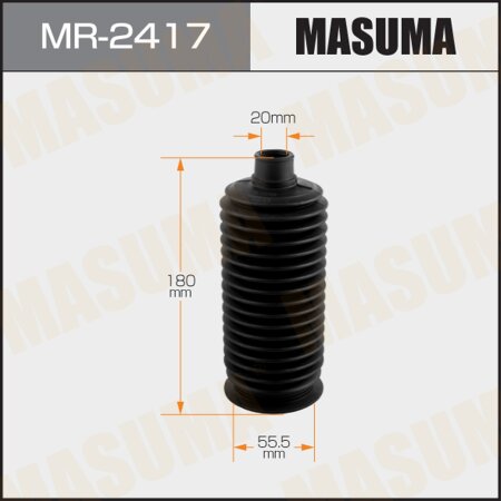 Steering gear boot Masuma (plastic), MR-2417
