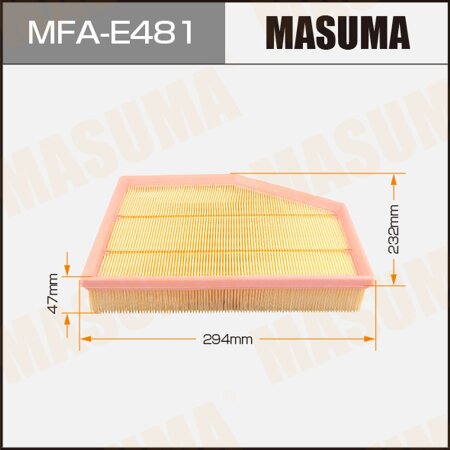 Air filter Masuma, MFA-E481