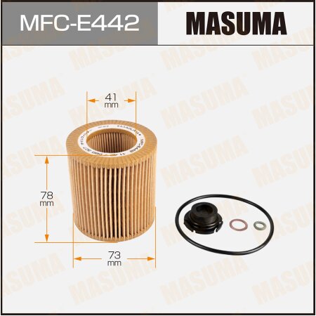 Oil filter Masuma, MFC-E442