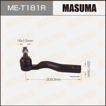 Tie rod end Masuma, ME-T181R