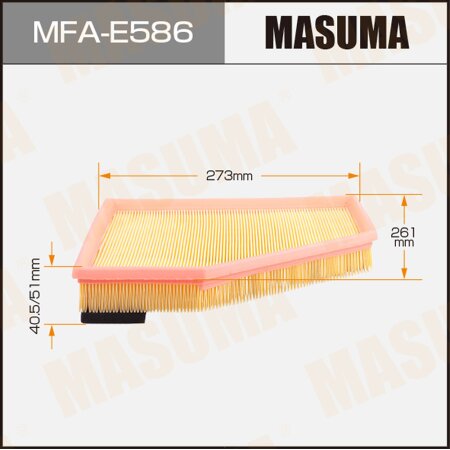 Air filter Masuma, MFA-E586