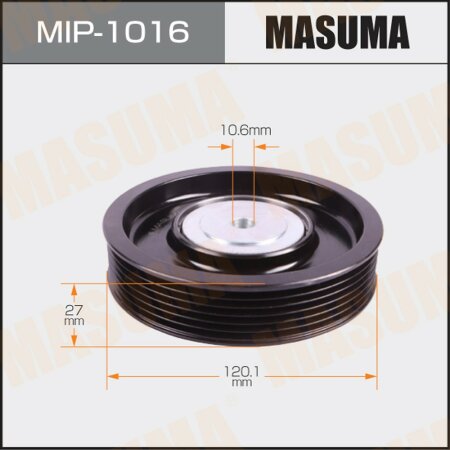 Drive belt idler pulley Masuma, MIP-1016