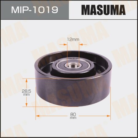 Drive belt idler pulley Masuma, MIP-1019