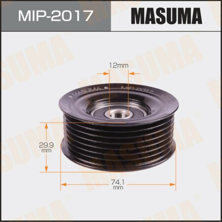 Drive belt idler pulley Masuma, MIP-2017