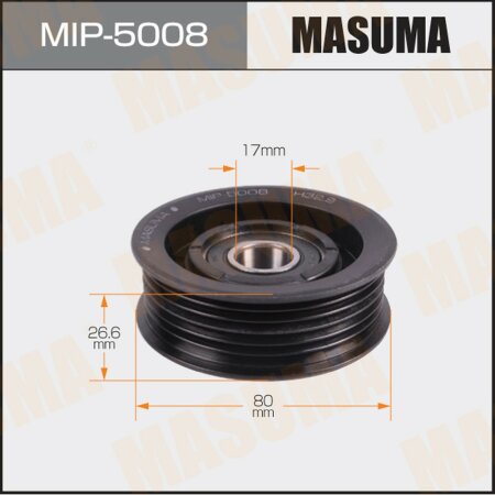 Drive belt idler pulley Masuma, MIP-5008