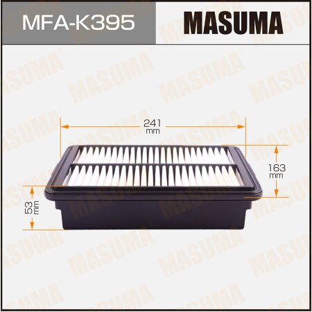 Air filter Masuma, MFA-K395