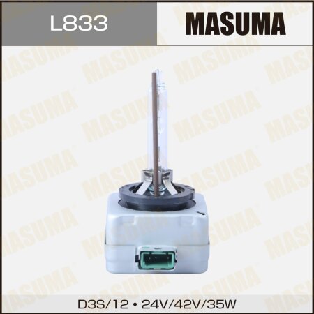HID xenon bulb Masuma WHITE GRADE D3S 12V 5000k 35W 3800Lm, L833