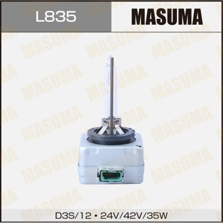 HID xenon bulb Masuma COOL WHITE GRADE D3S 12V 6000k 35W 3200Lm, L835