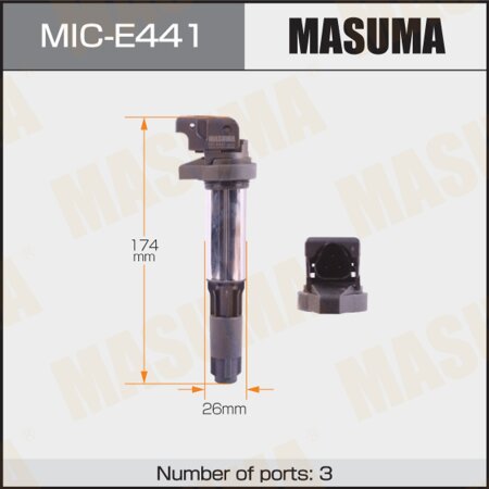 Ignition coil Masuma, MIC-E441