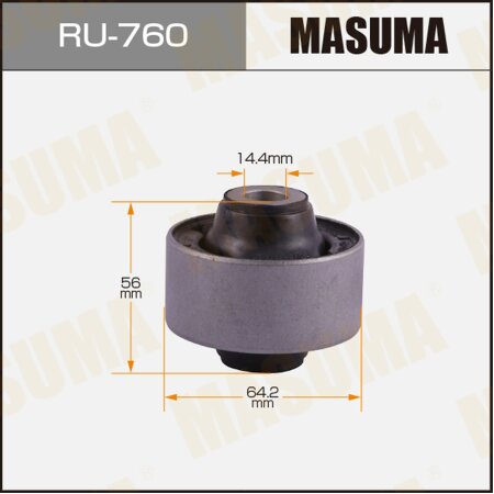 Silent block suspension bush Masuma, RU-760