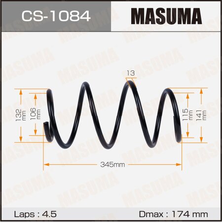 Coil spring Masuma, CS-1084