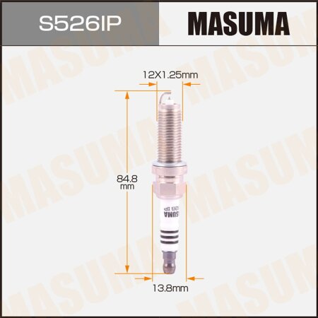 Spark plug Masuma iridium+platinum ILZKAR7E11S , S526IP