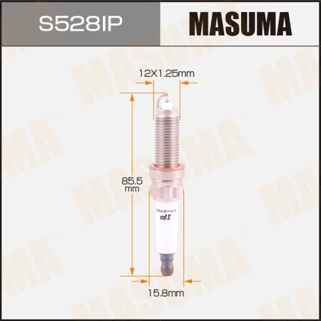 Spark plug Masuma iridium+platinum SILZKBR8D8S , S528IP