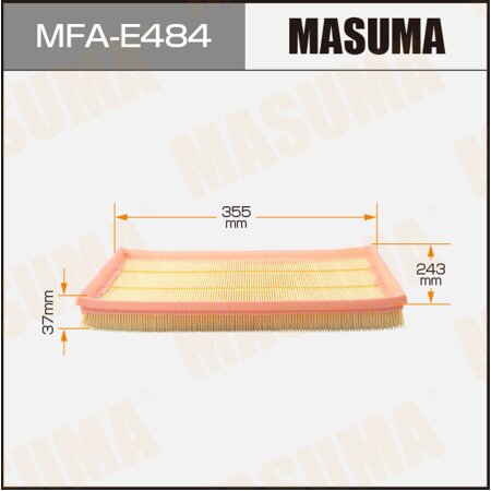 Air filter Masuma, MFA-E484