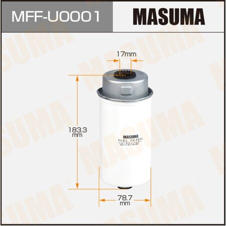 Fuel filter Masuma, MFF-U0001