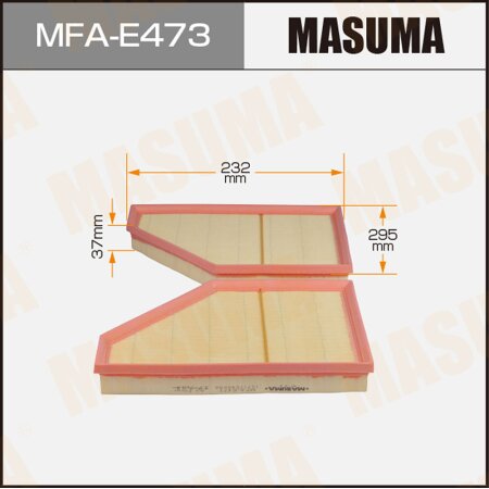 Air filter Masuma, MFA-E473