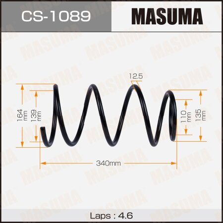 Coil spring Masuma, CS-1089