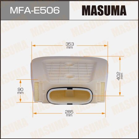 Air filter Masuma, MFA-E506