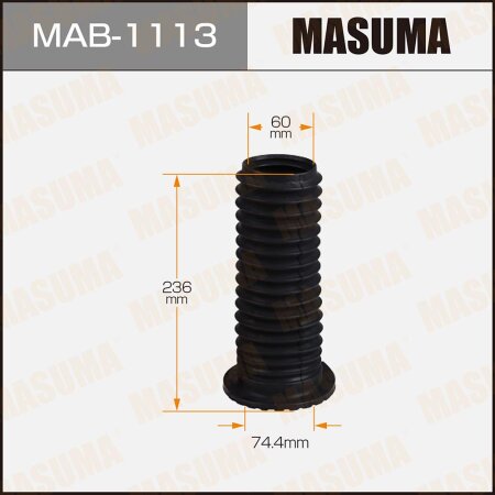 Shock absorber boot Masuma (rubber), MAB-1113