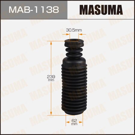 Shock absorber boot Masuma (rubber), MAB-1138