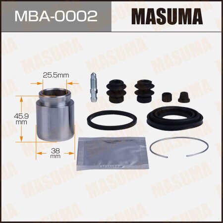 Brake caliper repair kit Masuma with piston d-38, MBA-0002